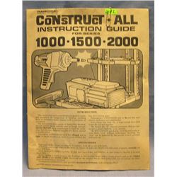 Trans-o-gram Construct All instruction guide