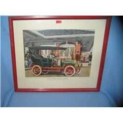 1905 Pierce Great Arrow vintage framed print