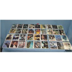 Star Wars card set complete set of 36 cards