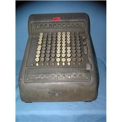 Great early Burroughs calculating adding machine