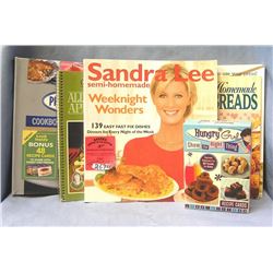 Group of cook books