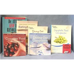 Group of cook books