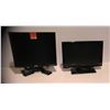 Image 1 : Pair of Dell and Dynex flat screen monitors