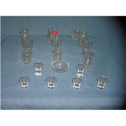 19 piece all glass high quality miniature set