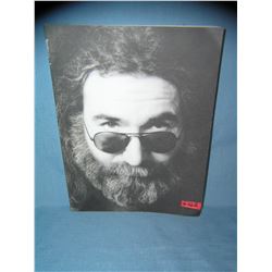 Jerry Garcia photo illustrated paper back book