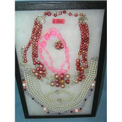 Costume jewelry bracelets, necklaces and more