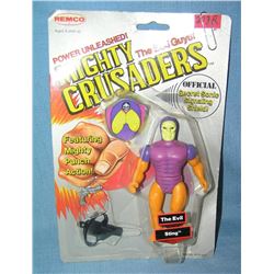 Mighty Crusaders Evil Sting Bad Guy action figure