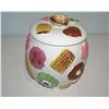 Image 1 : Antique cookie decorated cookie jar