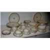 Image 3 : Large 54 piece Czechoslovakian dinnerware set