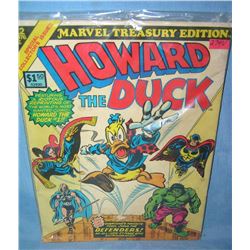 Vintage Marvel Howard the Duck oversized comic book