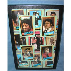 Group of vintage Michael Jackson nonsports cards