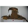 Image 1 : Large group of antique leather and canvas hunting gear