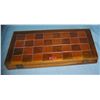 Image 2 : Antique hardwood chess/checker board circa 1930's