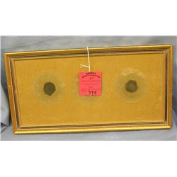 Early gold toned picture frame