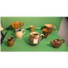 Image 1 : Collection of art pottery pitchers