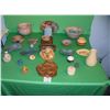 Image 1 : Collection of vintage art pottery and stoneware