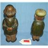 Image 2 : Pair of hand carved gentlemen figures signed Anri