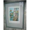 Image 1 : Water color style framed art work