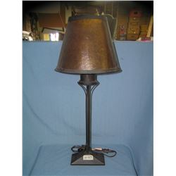 Antique style wrought iron table lamp