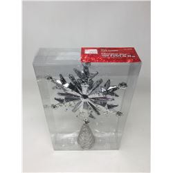 13 inch Tree Topper- Silver