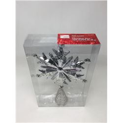 13 inch Tree Topper- Silver