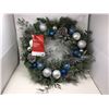 Image 1 : 30inch Lightly Flocked Wreath