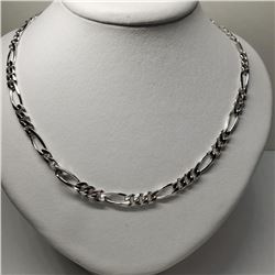 Silver Mens Necklace (~length 20cm) (~weight 23.5g) (Estimated Selling Price from $75 to $150)