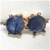 Image 1 : 14K Gold Fill Sapphire(0.36ct) Earrings, Made in Canada