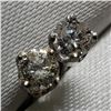 Image 2 : 14K White Gold Diamond(0.3ct) Earrings, Made in Canada (Estimated Selling Price from $210 to $420)