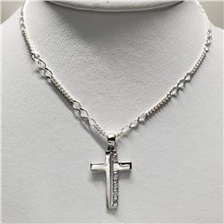 Silver Cross Necklace