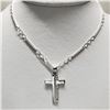 Image 1 : Silver Cross Necklace