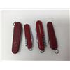 Image 1 : Lot of 4 Swiss Army Pocket Knives