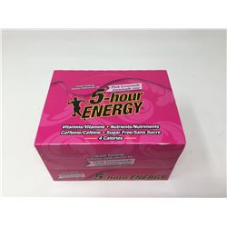 Lot of 5 Hour Energy- Pink Lemonade (12 x 57ml)