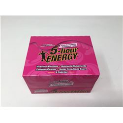 Lot of 5 Hour Energy- Pink Lemonade (12 x 57ml)