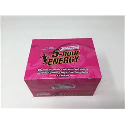 Lot of 5 Hour Energy- Pink Lemonade (12 x 57ml)