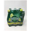 Image 1 : Lot of Perrier Lemon Natural Spring Carbonated Water (6 x 500ml)