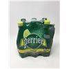 Image 1 : Lot of Perrier Lemon Natural Spring Carbonated Water (6 x 500ml)