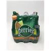Image 1 : Lot of Perrier Orange Natural Spring Carbonated Water (6 x 500ml)