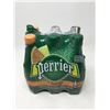 Image 1 : Lot of Perrier Orange Natural Spring Carbonated Water (6 x 500ml)