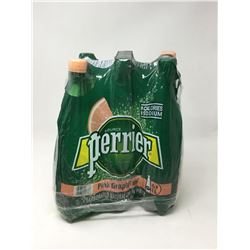 Lot of Perrier Pink Grapefruit (6 x 1L)