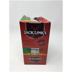 Lot of Jack Links Hot Pepperoni