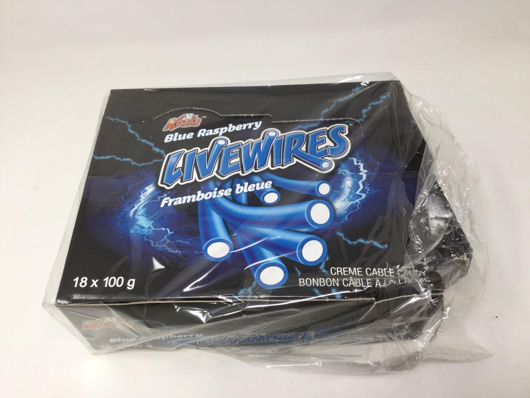 Koala Raspberry Koala Blue Raspberry Livewires (18 x 100g)