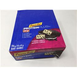 Lot of Power Bar Cookies & Cream Protein Bars (15 x 61g)