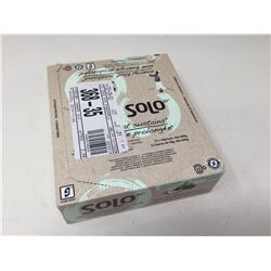 Lot of Solo Dark Chocolate Coconut Mint Energy Bars (12 x 50g)