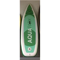 NEW IDISPLAY MODELAquaParx 9'6" Inflatable Paddle Board green ocean