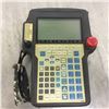 Image 2 : Fanuc A05B-2301-C371 Teach Pendant No Cable *LEATHER HANDLE HAS WEAR SEE PICS FOR DETAILS*