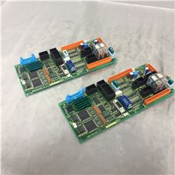 (2) Fanuc A20B-2101-0370 Control Board