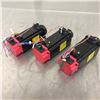 Image 1 : (3) Fanuc A06B-0116-B804 AC Servo Motor