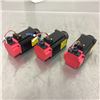 Image 1 : (3) Fanuc A06B-0116-B204 AC Servo Motor
