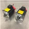 Image 2 : (2) Fanuc A06B-0371-B075 AC Servo Motor